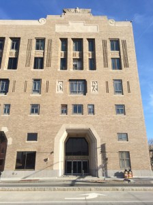 Post Dispatch Building across the street from 911 North Tucker